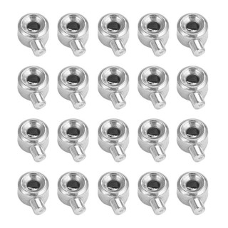 Gói 20 bộ phận làm đồ trang sức gồm khóa uốn đầu hạt định vị