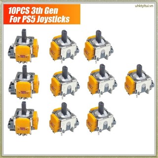 [D G Y J] 10 Cái Thế Hệ 3 Cho PS5 Cần Điều Khiển Màu Vàng Hall Điện Từ Cần Điều Chỉnh Độ Chính Xác Cao