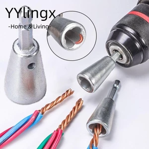 YYlingx Dụng cụ xoắn dây, Thiết bị cáp xoắn điện tự động, Trình điều khiển máy khoan điện thực tế Xoắn nhanh Dây điện Twister