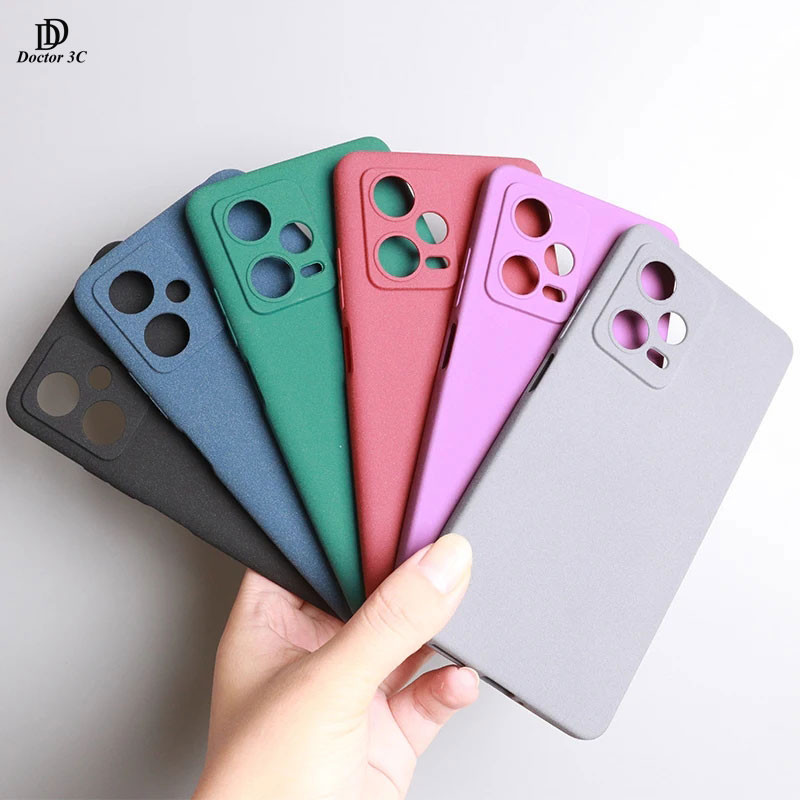 Ốp Điện Thoại Cứng Mờ Đá Cát Cho Redmi K70 K70E K60 K60E K50 K40 Gaimg K40s K30 Ultra K20 Pro Plus Pro + 4G 5G 2024