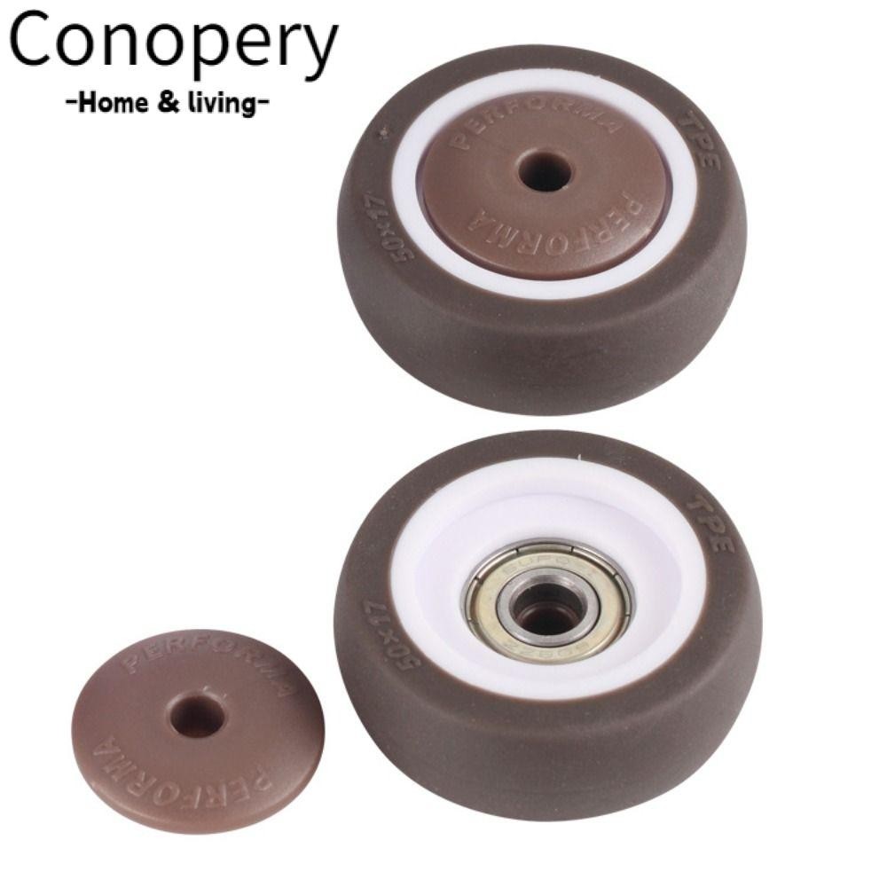 Conopery Bánh xe đẩy, Bánh cao su thay thế tắt tiếng, Phụ tùng bánh xe ...