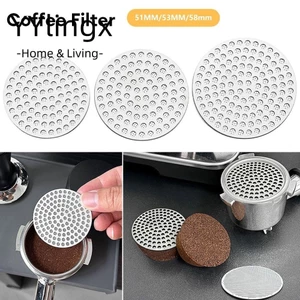 YYlingx 1 Cái Lưới Làm Cà Phê, Phụ Kiện Espresso Chịu Nhiệt Màn Hình Lọc Cà Phê, Portafilter Barista Làm Màn Hình Puck Màn Hình Có Thể Tái Sử Dụng Cho Giỏ Portafilter