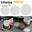YYlingx 1 Cái Lưới Làm Cà Phê, Phụ Kiện Espresso Chịu Nhiệt Màn Hình Lọc Cà Phê, Portafilter Barista Làm Màn Hình Puck Màn Hình Có Thể Tái Sử Dụng Cho Giỏ Portafilter