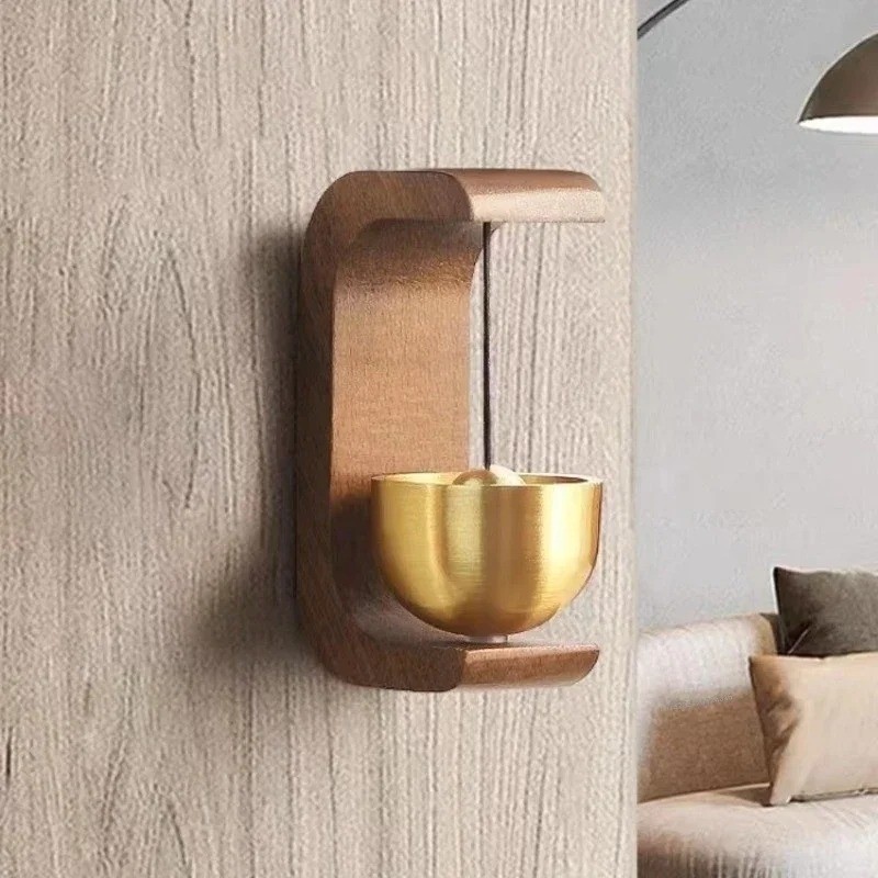 Chuông cửa sổ treo - Chuông chuông lớn trong suốt - Chuông cửa không đục lỗ - Đồ trang trí trong nhà tinh tế - dành cho phòng ngủ, ô tô, khách sạn, quán cà phê
