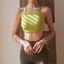 LASYYOGA Áo Ngực Thể Thao Dây Chéo Lưng Cao Tập Yoga Thể Dục Làm Đẹp Gợi Cảm