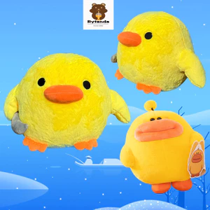 Vịt Sang Trọng Đồ Chơi Vịt Vàng Dễ Thương Dao Vịt Gấu Bông Búp Bê Quà Tặng Trẻ Em Bạn Gái Quà Tặng Sinh Nhật Trang Trí Phòng Ngủ