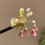 ESSENCEH 1 Kẹp Tóc Trung Quốc Cổ Đại, Hanfu Với Tua Rua Que Tóc, Trang Trí Phong Cách Trung Hoa Truyền Thống Kẹp Tóc