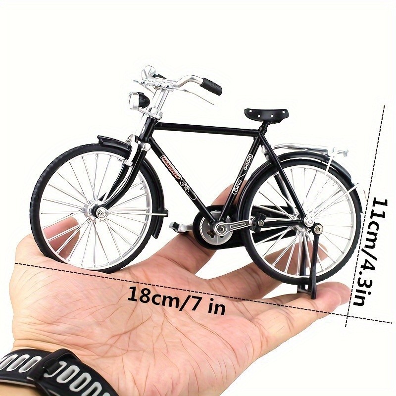 Diy Hợp Kim Mini Xe Đạp，Mô Hình Retro Mô Phỏng Kim Loại Xe Đạp Lắp Ráp Bộ，Sưu Tập Giáo Dục Đồ Chơi Cho