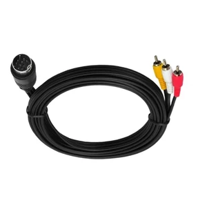 BTM S Video 10Pin Mini DIN đến 3RCA Độ bền cáp mở rộng Dễ sử dụng cho những người đam mê rạp hát tại nhà