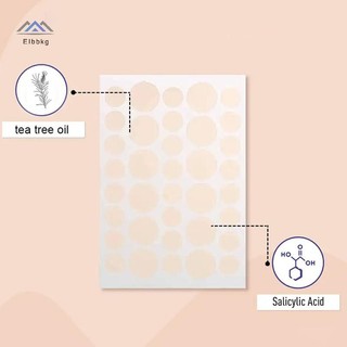 ELBBKG 720 Cái / bộ Miếng Dán Mụn Vô Hình Chăm Sóc Da Mặt Sửa Chữa Mụn Chữa Bệnh Thấm Hút Điểm Miếng Dán Dành Cho Nam Nữ Mới