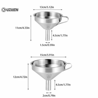 Kuzhen 100 / 120 / 200 / 300 / 400 / 450 Lưới Lọc Nylon Phễu Inox Cho Sữa Trái Cây Y Học Truyền Thống Trung Quốc Dầu Rượu Trắng HOT