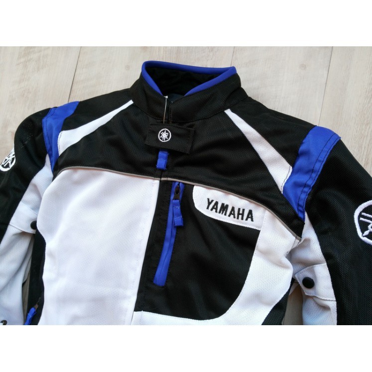 Áo khoác bảo hộ Yamaha ( kèm bộ gù giáp + áo mưa ) _racing