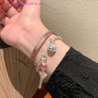 {FH Fashion} Sáng Tạo Phong Cách Trung Hoa Retro sel Bells Lắc Tay Cho Nữ Thời Trang Cô Gái Ngọt Ngào Dễ Thương Vòng Tay Làm Đẹp.