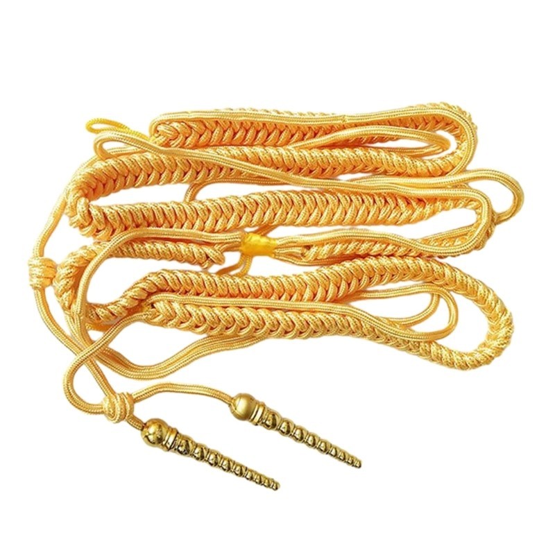 Aiguillette Shoulder CordTraditional Braided Shoulder Badge for Uniform Cosplay