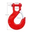 EDB * Lớp 70 3 8 Clevis Grab Hook có chốt an toàn Clevis Slip Hook cho xe kéo