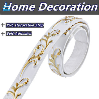 3d PVC Tự Dính Trang Trí Mềm Đường Đế Trần Viền Đường Nền Dán Tường 3D Dán Tường Trang Trí Nhà
