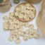 Bộ 50 2 Lỗ Nút Gỗ DIY Nút Gỗ Phụ Kiện May Gỗ Thủ Công Tiếp Liệu Quần Áo Chất Liệu Trang Trí Quần Áo Trẻ Em