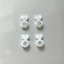 Yoo 6 Chiếc Acrylic Lớn Studs Lưng Đa Năng Earlobe Hỗ Trợ Phong Cách Có Thể Điều Chỉnh Bông Tai Nâng Tai Phụ Kiện C