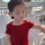 Áo sơ mi bé gái Hàn Quốc tay ngắn giản dị Áo thun mùa hè phong cách mới