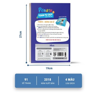 Sách - Pomath toán tư duy cho trẻ tập 1