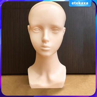 Đầu Manikin Nữ Hói Đầu Mannequin Cho Vòng Cổ Trang Điểm Salon Tóc