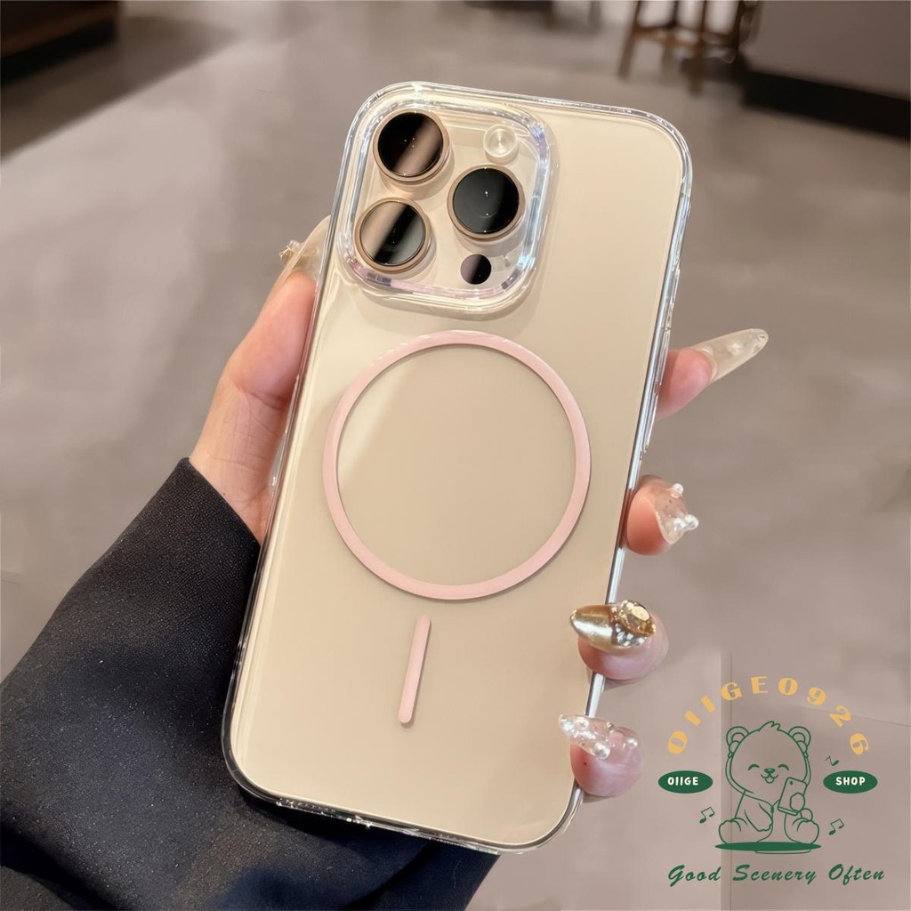 Ốp điện thoại từ tính siêu mỏng iphone16 Pro Max 15 14 13 12 11casing cho vỏ iPhone PC vỏ cứng chống sốc