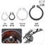 Chất liệu thép không gỉ 304 / 316 Kẹp sốc bên ngoài Vòng bi Thép không gỉ Đàn hồi giữ vòng khóa A Loại 65 Chất liệu thép Mangan Circlip C Loại GB894