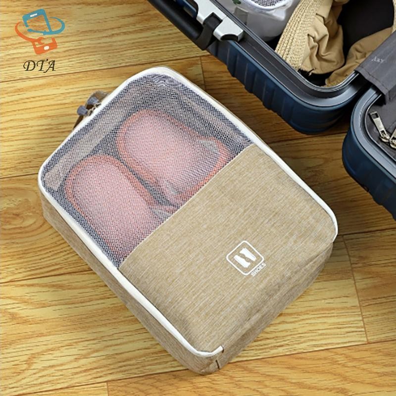 [Dta] Hộp Đựng Giày Nhà Bảo Quản Túi Đựng Giày Du Lịch Ngoài Trời Túi Đựng Giày Chống Thấm Nước Hộp Bảo Quản Cần Thiết Cho Du Lịch VN