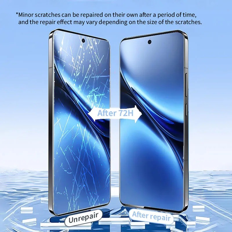 3 Phim Hydrogel Mềm Trong Suốt HD Cho vivo X200 X100s X100 X90 X90s X80 X70t X70 X60t X60s X60 X Pro Ultra Plus Note Lite mini Chống Ánh Sáng Xanh Chống Trầy Xước Bảo Vệ Màn Hình Điện Thoại
