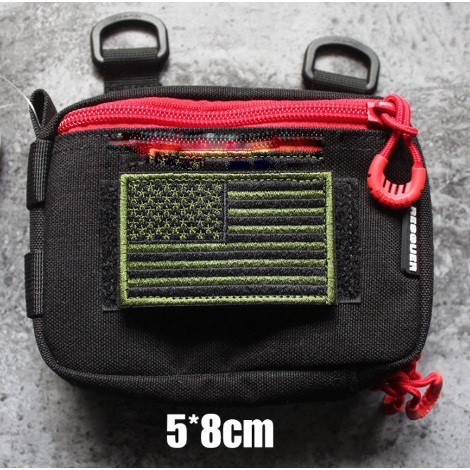 Patch vải velcro cờ Mỹ_USA dán ba lô, nón , quần áo , túi xách