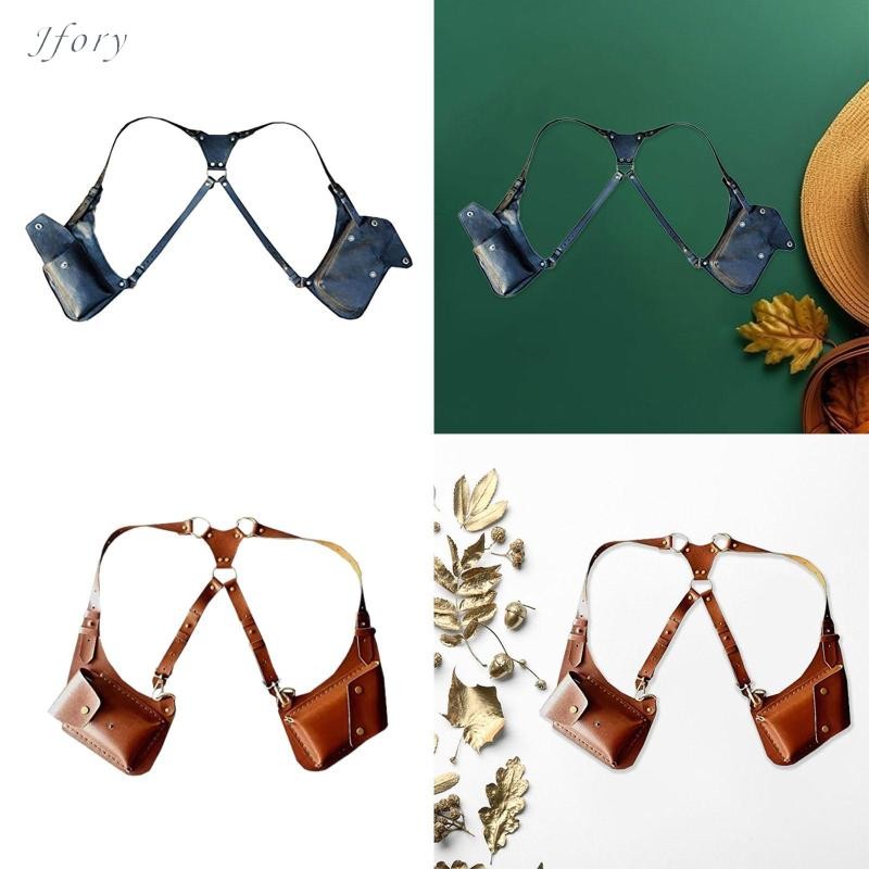 Túi đeo vai nách Jfory Thiết thực hợp thời trang có thể điều chỉnh để chạy bộ ngoài trời Đi bộ đường dài