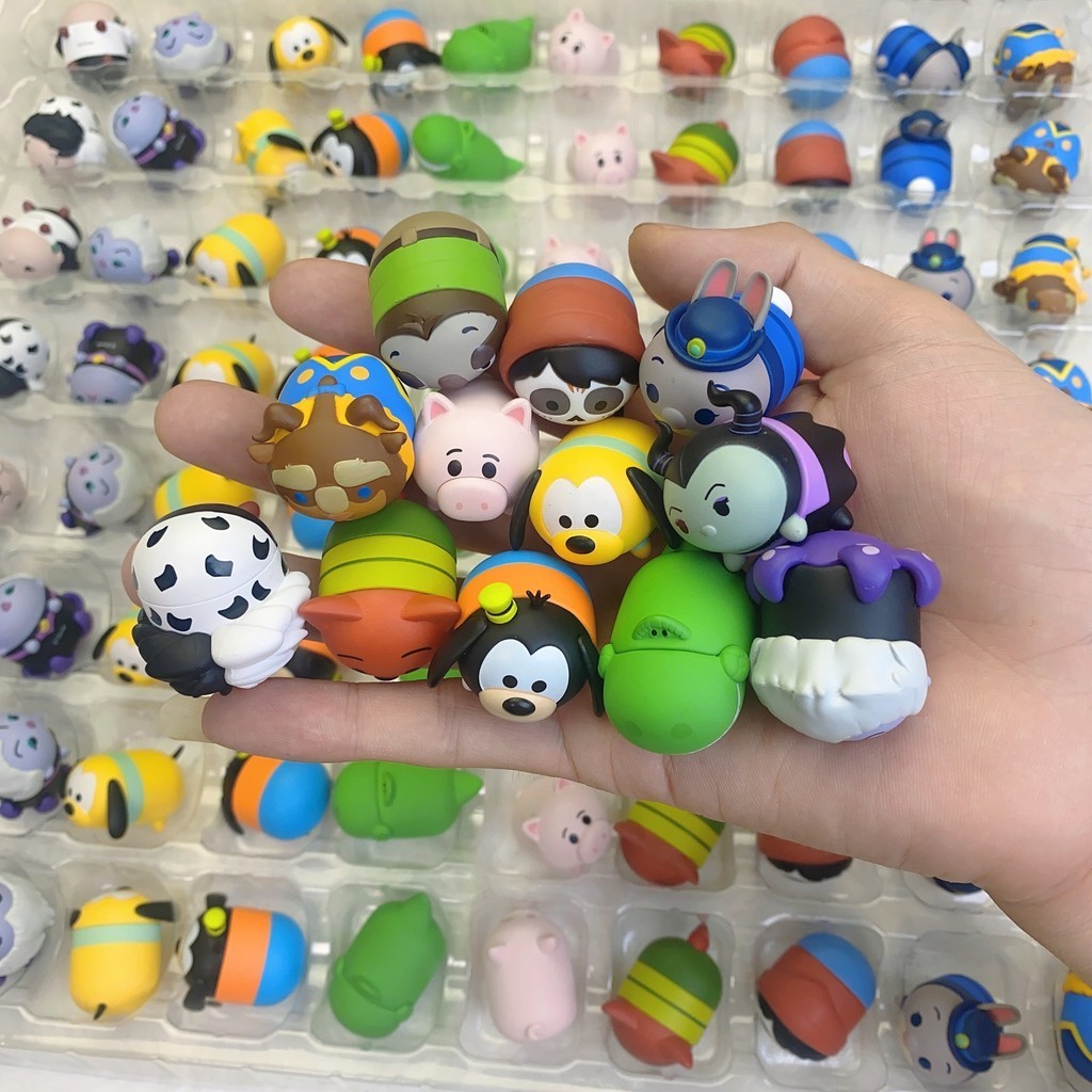 Disney tsumtsum búp bê nhân vật phản diện quá khổ đậu mini phụ kiện diy trang sức bút topers