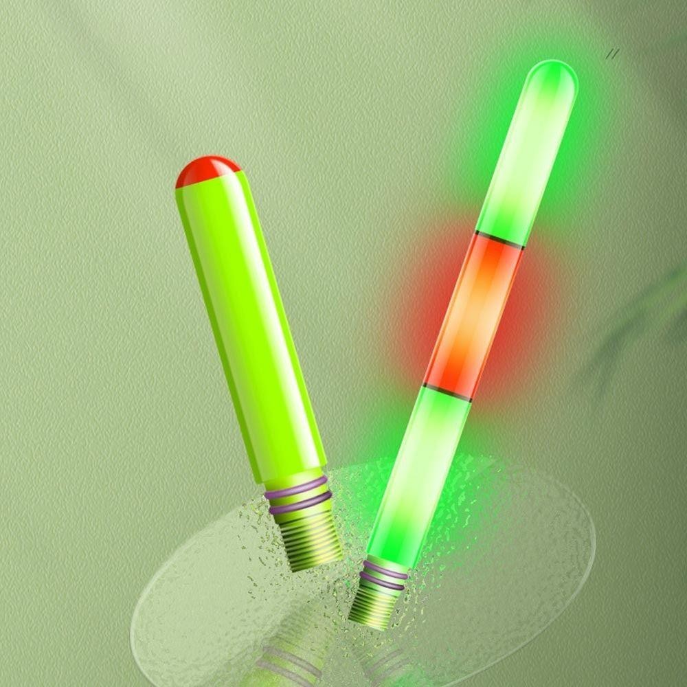 NORDICLIFE 1 Phao điện tử, Thay đổi màu sắc cảm biến Đèn LED câu cá siêu sáng Đèn phao thông minh, Cảm ứng siêu nhạy Cảm ứng phát sáng ban đêm phao câu cá hàng đầu cr425 Pin