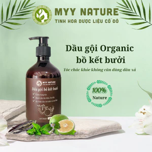 Dầu Gội Bồ Kết Bưởi Myy Nature 500ml Ngăn Rụng Tóc Phục Hồi Tóc Hư Tổn Giúp Tóc Chắc Khỏe Từ Bên Trong Mềm Mại Suôn Mượt