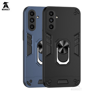 Dành Cho Samsung Galaxy A15 / A14 4G / 5G Ốp điện thoại Có Chân Đế Vòng Metel Giá Đỡ Từ Tính Lưng Cứng Mềm TPU Edge Chống Sốc Chống Rơi Mỏng Bao