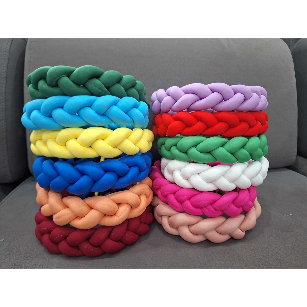 Mấn(vấn) tết 3 trơn vải ngọc trai,mấn đội đầu cô dâu, mấn bê lễ , mấn đội đầu mắc áo dài , phụ kiện cưới