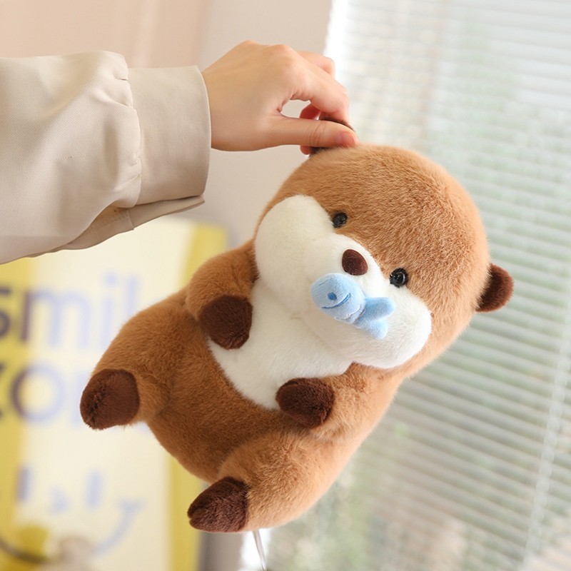 Rytanda Dễ Thương Capybara Sang Trọng Búp Bê Ăn Cá Nước Porpoise Chuột Sang Trọng Đồ Chơi Nhồi Bông Mềm Cho Bé Mới 30cm Capybara Búp Bê Trẻ Em Quà Tặng Phục Sinh Quà Tặng