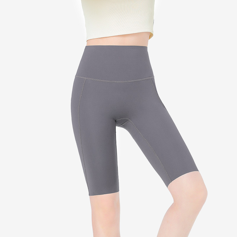 Ảnh Quần short thông thường CAMEL CROWN dành cho nữ Chống nắng Độ đàn hồi cao Quần năm điểm giảm béo bó sát 1