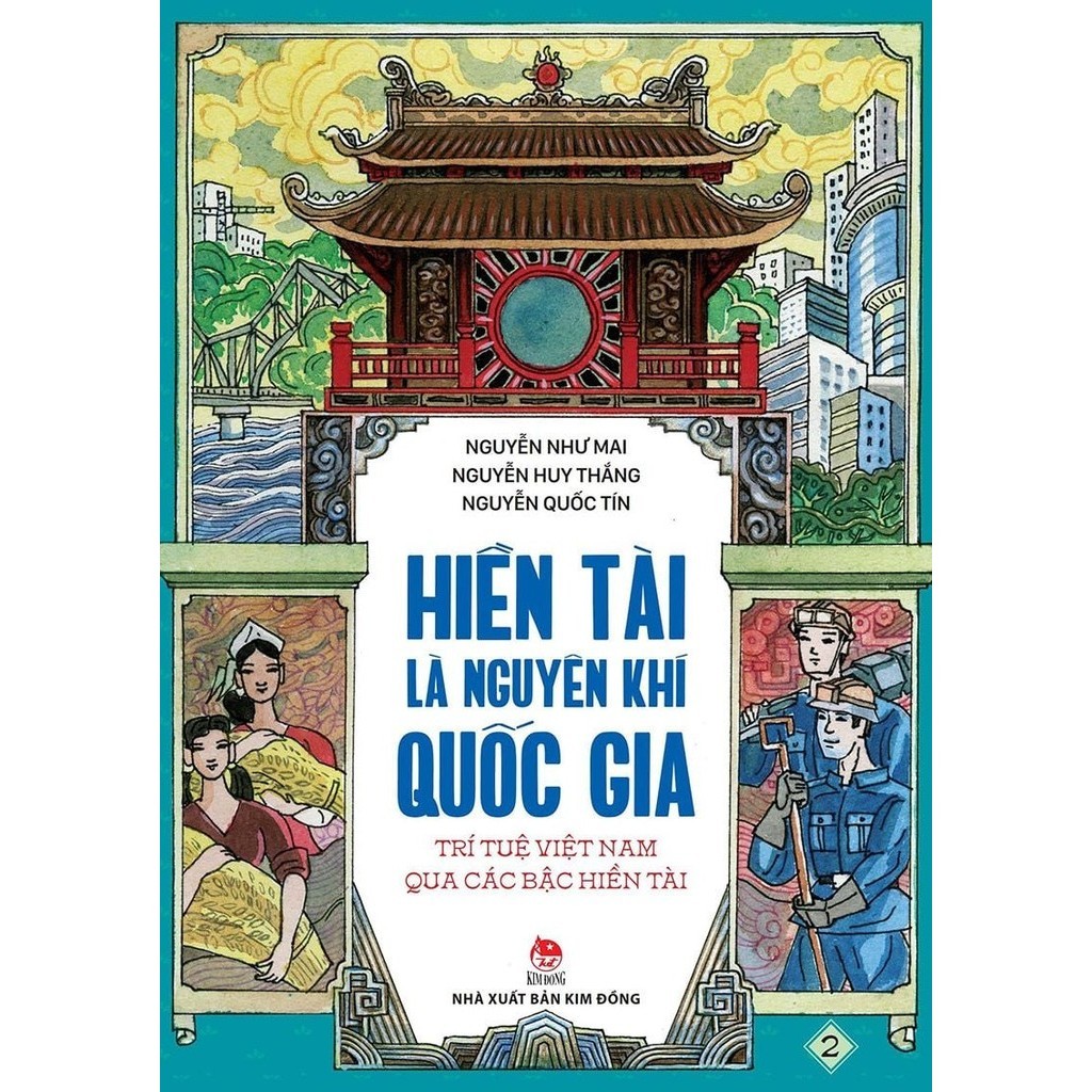 Ảnh Sách - Combo Hiền tài là nguyên khí quốc gia ( Lẻ Tập ) - Kim Đồng 2