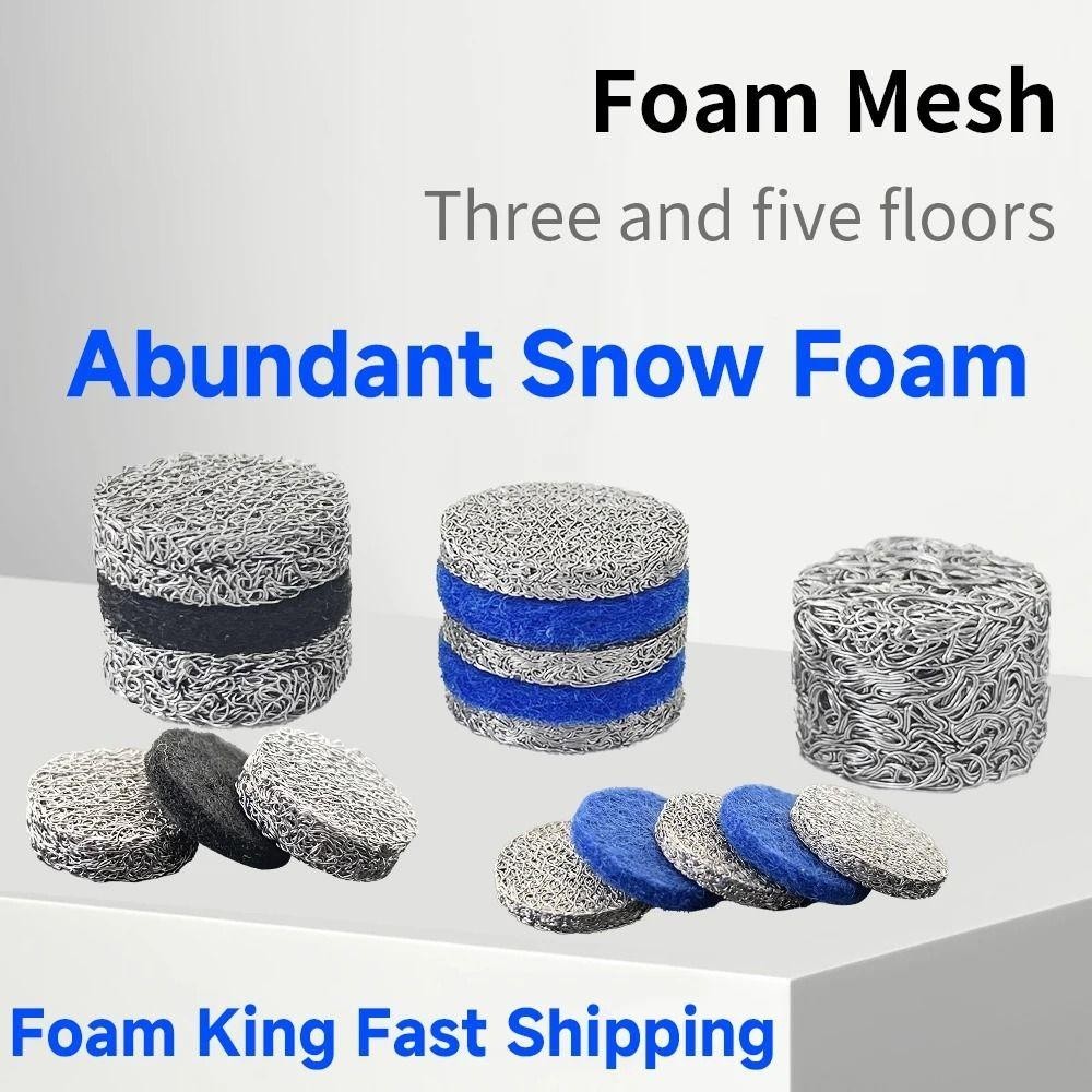 Wanyedi 1 Cái Vòi Phun Lưới, 3000 PSI Richer Lather Orifice Đầu Phun, Các Bộ Phận Lance Bọt Tuyết Cho Máy Giặt Áp Lực Cao Bộ Lọc Máy Tạo Bọt Nhiều Lớp
