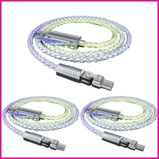 Cáp Sạc Nhanh PD 120w Dây Sạc Nhanh Loại C Điện Thoại Di Động Xoay Khuỷu Tay Thay Đổi Dây Dữ Liệu Cho fotvn