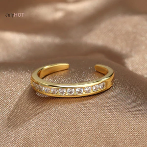 Julyhot 3 Chiếc Ngón Chân Nhẫn Bộ Nữ 18K Vàng Xẻng Có Thể Điều Chỉnh Đơn Giản Hoa Nhẫn Trang Sức Bãi Biển Massivedeals
