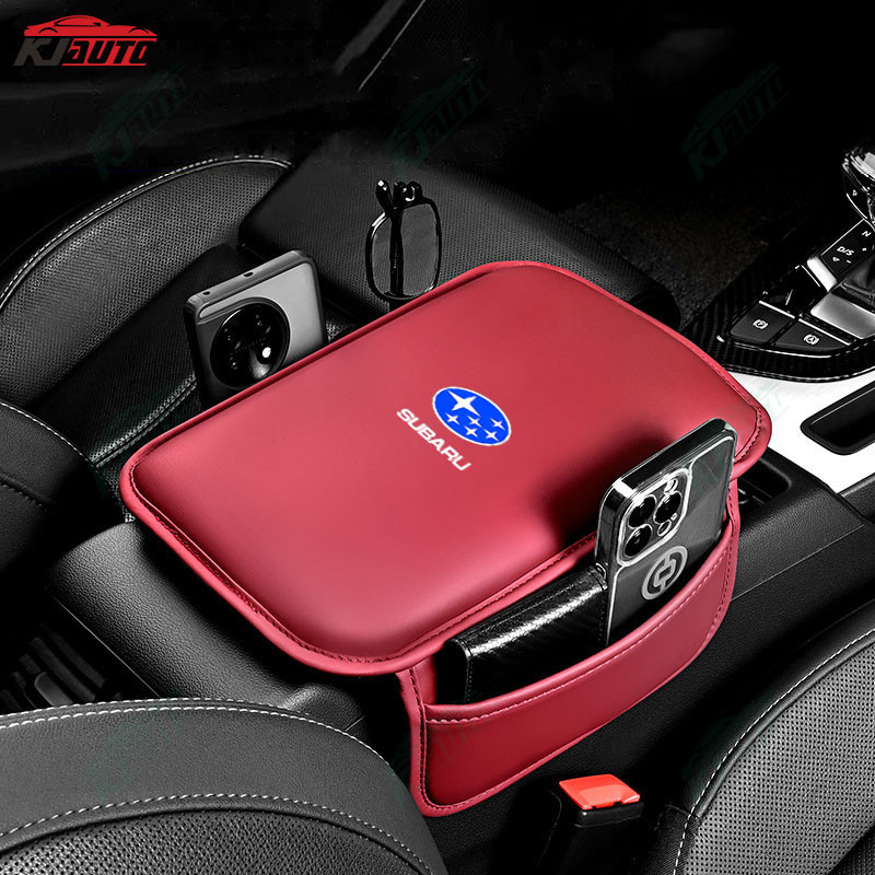 Subaru Da Tay Hộp Bảo Vệ Miếng Lót Nhớ Cotton Tăng Áp Miếng Lót Tay Trung Tâm Vỏ Bảo Vệ Trang Trí Ô Tô Phụ Kiện Cho BRZ Forester Legacy Outback WRX WRX STI Impreza