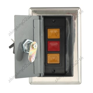 Dụng cụ mở cửa nhà để xe, Hộp khóa công tắc cuộn cửa điện, Công tắc nút che giấu gắn trên bề mặt