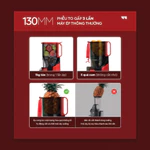 [Chính hãng] Máy Ép Chậm Nguyên Quả 3S Lazychef LC-03ME  - Máy Ép Trái Cây, Máy Làm Kem Hoa Quả, đơn giản gấp gọn 3 Giây — ảnh 5