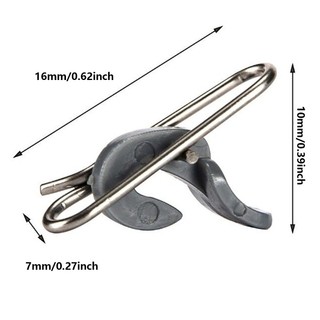 BS * 10 Chiếc Câu Cá Tác Động Mồi Kẹp Cho Nước Ngọt Nước Mặn Biển Mồi Câu Cá Kẹp Câu Cá Không Gỉ Kẹp Tác Động
