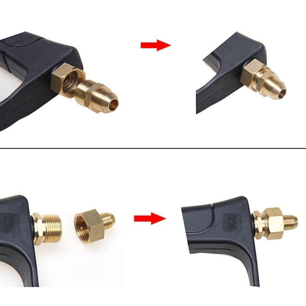 ITRUMPET 1 Cái Đầu Nối Ống, Ống Lắp Ống Barb Nam Nữ Adapter, 3 / 8 "1 / 4" M14 M18 M22 Ren Đồng thau F / M Khớp Chuyển Tiếp Cho Đèn Pin Máy Giặt Áp Lực Cao