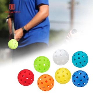 Hilabee Bóng Pickleball dạ quang 40 lỗ Thực hành tiêu chuẩn được thiết kế đặc biệt 74mm cho