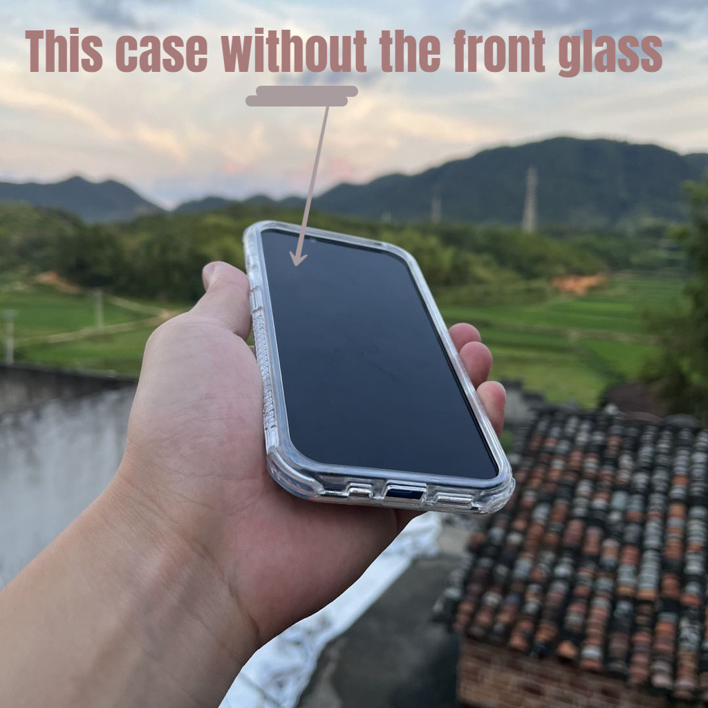 Ốp điện thoại dày dặn Redmi Note 14 4G 3 trong 1 cho Redmi 15C 14C 13 12 Note 12s 13 13c Pro A3X A3 4G 5G Vỏ trong suốt Vỏ bảo vệ chống sốc quân sự