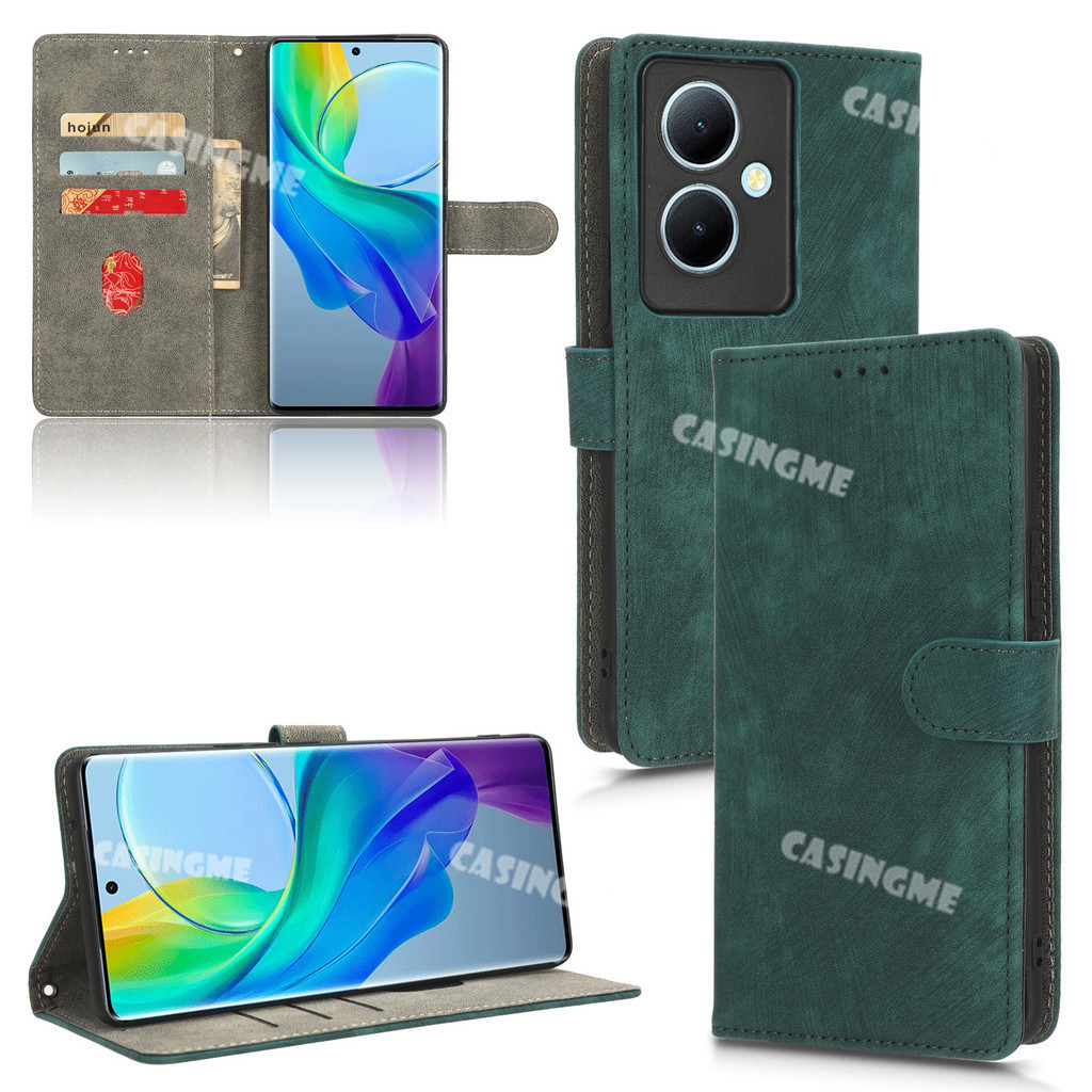 Ốp điện thoại Oppo Reno11 F 5G 2024 Flip Matte cho Oppo Reno11F Reno 11F Reno 11 F F11 OppoReno11F 5G 2024 Vỏ điện thoại Ví da PU Vỏ bảo vệ chống sốc
